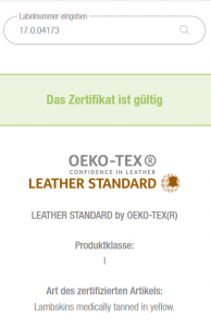 Lammfelle, schadstoffarm mit Öko-Tex Zertifikat